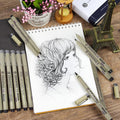 12 Set Drawing Pen