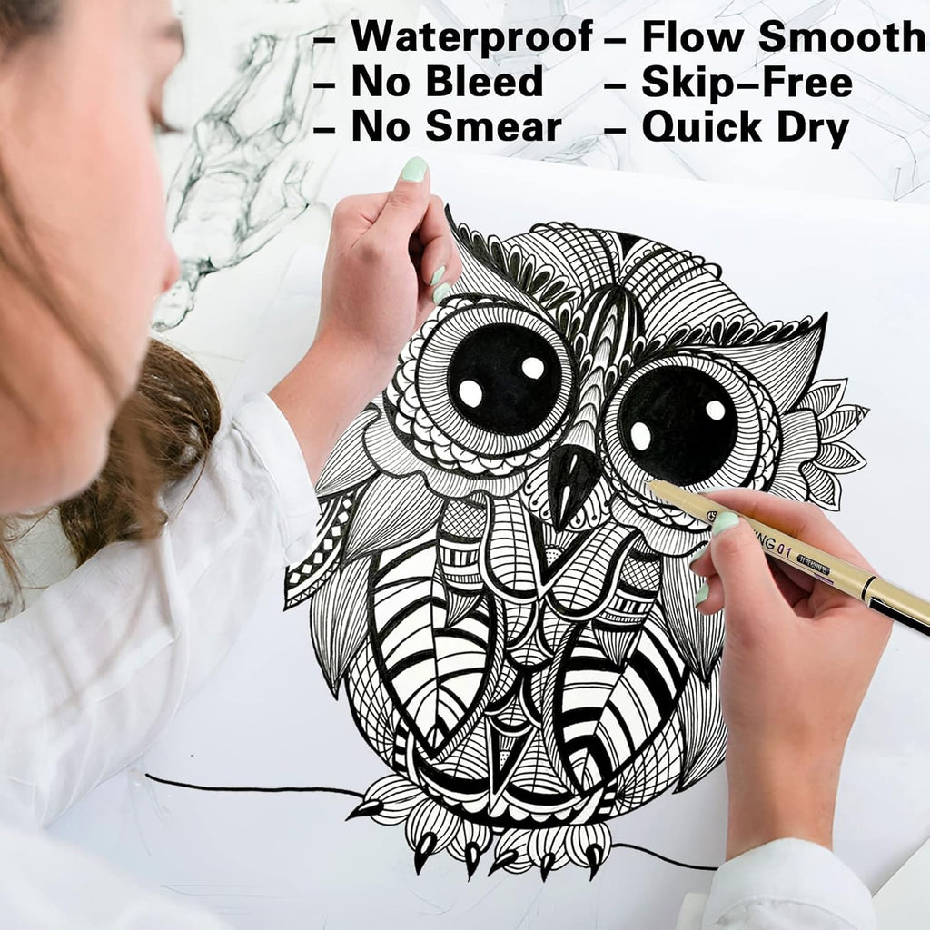 12 Set Drawing Pen