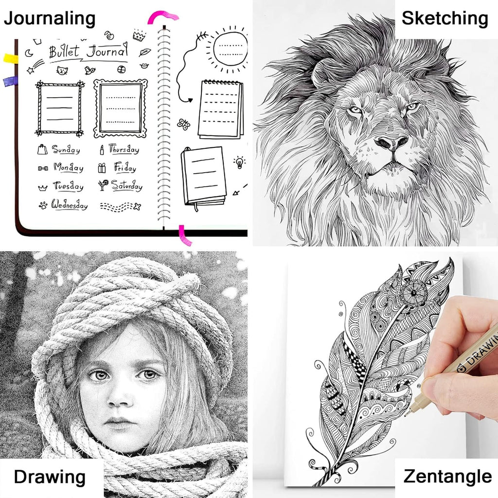 12 Set Drawing Pen