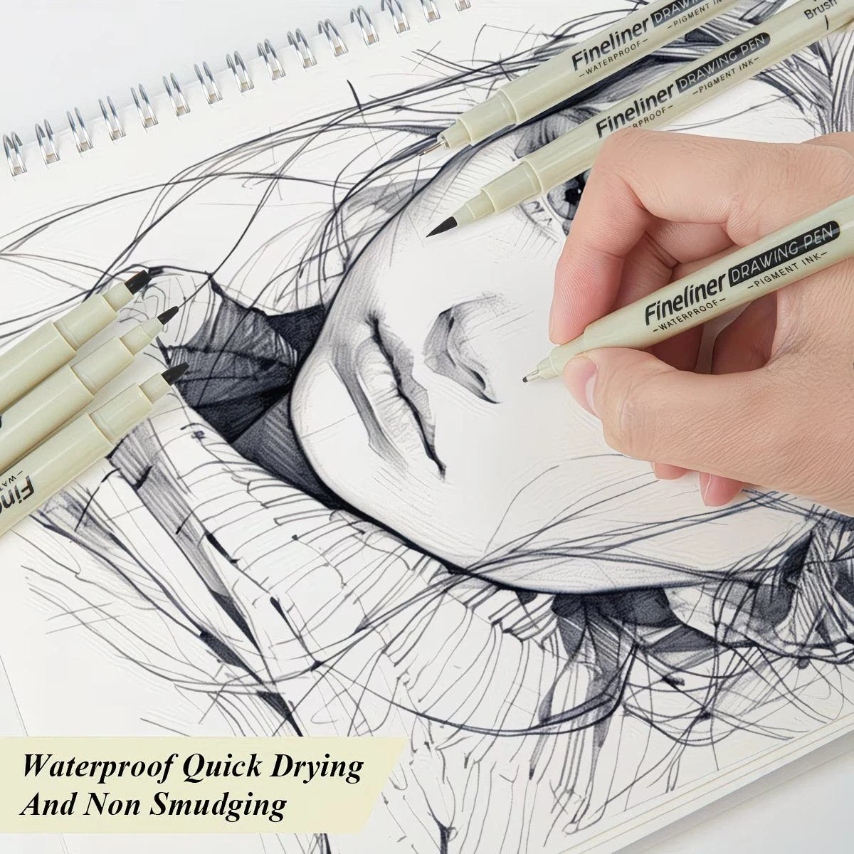 12 Set Drawing Pen